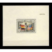 España Spain 764 1938 Hojita Constitución EEUU MNH España Spain 764 1938 Hojita Constitución EEUU MNH