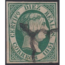 España Spain Variedad 11a 1851 Edifil Especializado Isabel II España Spain Variedad 11a 1851 Edifil Especializado Isabel II