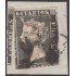 España Spain 1A 1850 Isabel II Matasellos AS Barcelona Sobre Fragmento