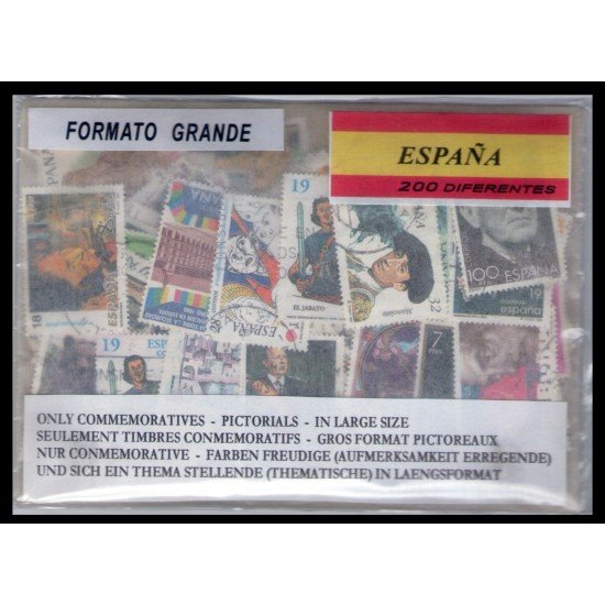 España 2º Centenario 200 Sellos Diferentes