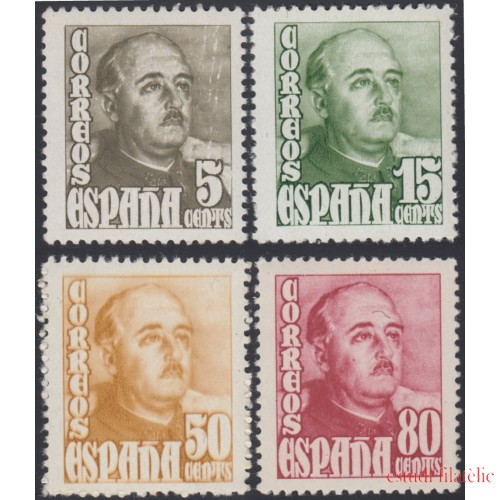 España Spain 1020/23 1948/1954 General Franco MNH