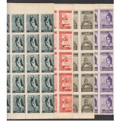 España Spain Franquicias 19/22 1931 Cortes Constituyentes León MNH España Spain Franquicias 19/22 1931 Cortes Constituyentes León MNH