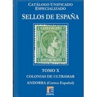Catálogo Edifil Especializado Tomo X Colonias Ultramar y Andorra Ed. 2019 Catálogo Edifil Especializado Tomo X Colonias Ultramar y Andorra Ed. 2019