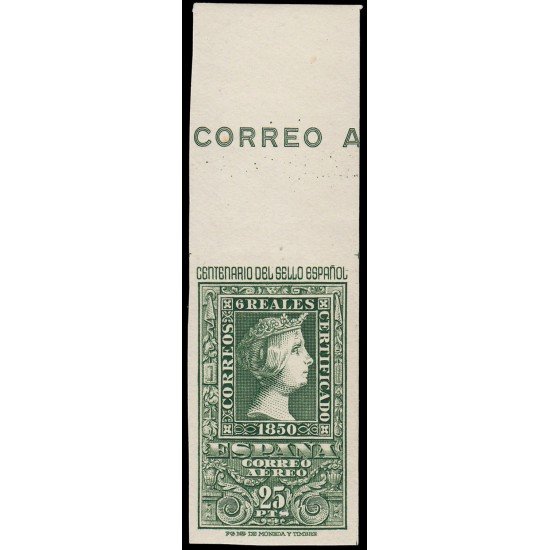 España Spain 1082 1950 Centenario sellos de españa Isabel II MNH España Spain 1082 1950 Centenario sellos de españa Isabel II MNH