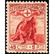 España Spain 767 1938 Cruz Roja Red Cross MNH España Spain 767 1938 Cruz Roja Red Cross MNH