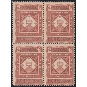 España Spain 637 Bl.4 ( 636/49 ) 1931 Monasterio de Montserrat MNH