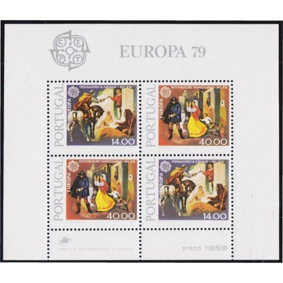 Portugal HB 27 1979 Europa MNH Portugal HB 27 1979 Europa MNH