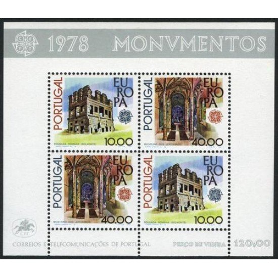 Portugal 1978 Europa HB 23 MNH
