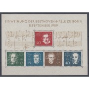 Alemania Federal Germany HB 1 1959 Beethoven MNH 