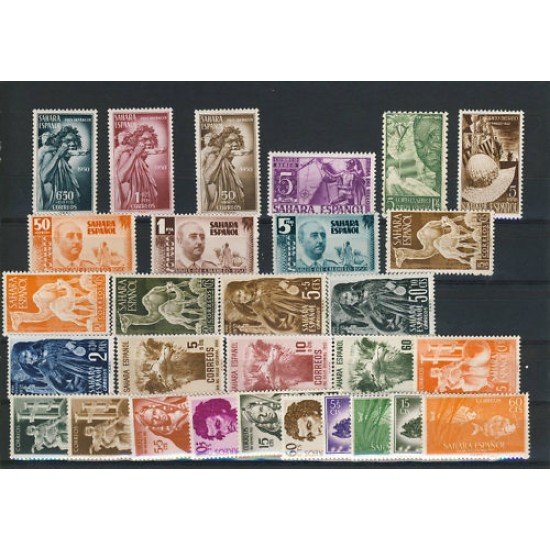 SAHARA 1950-1953 COLECCION COMPLETA MH SAHARA 1950-1953 COLECCION COMPLETA MH