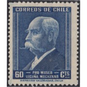 Chile 224 1949 Inauguración del Museo Vicuna Mackenna MNH