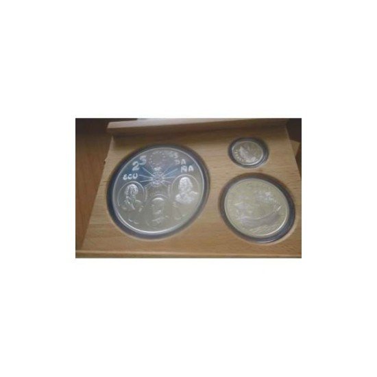 España Spain Monedas Ecus 1995 Marina Españolas Colección completa plata España Spain Monedas Ecus 1995 Marina Españolas Colección completa plata