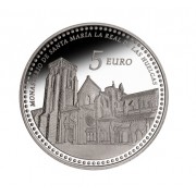 España Spain Euros conmemorativos 2013 M.Santa María Real de las Huelgas 5 euros
