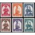 Vaticano 221/26 1956 450 aniv. de la Guardia suiza pontifical MNH
