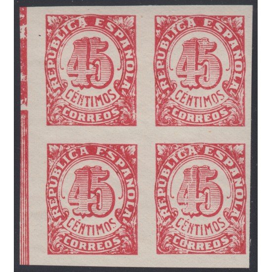 España Spain NE 30s Bl. 4 1938 No Emitidos No Expendidos Cifras MNH España Spain NE 30s Bl. 4 1938 No Emitidos No Expendidos Cifras MNH