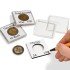 Leuchtturm - Cápsulas de monedas QUADRUM NOTE, diámetro interior 14 mm,