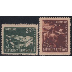 España Spain 787/88 1938 43 División MNH España Spain 787/88 1938 43 División MNH