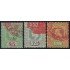 Malasia 134/36 1907/1911 5$, 25$, 100$ Eduardo VII