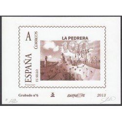 España Spain Grabado 6 Barnafil 2013 La Pedrera España Spain Grabado 6 Barnafil 2013 La Pedrera