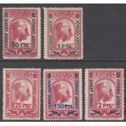 España Spain 782/86 1938 Montserrat  MNH