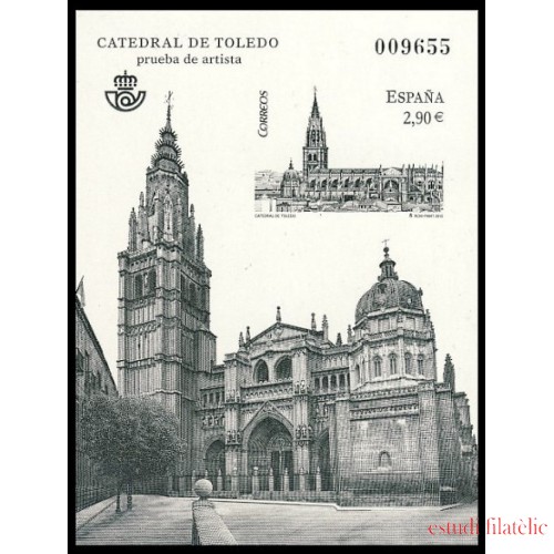 España Spain Prueba de lujo 108 2012 Catedral de Toledo  