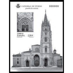 España Spain Prueba de lujo 109 2012 Catedral de Oviedo España Spain Prueba de lujo 109 2012 Catedral de Oviedo