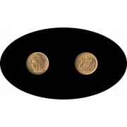 Chile 5 pesos 1895 Oro gold Au