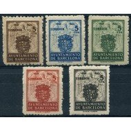 Barcelona 55/59 1944 Escudo nacional MH
