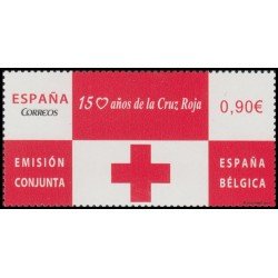 España Spain Emisión Conjunta 2013 España-Bélgica Cruz Roja Red Croos MNH España Spain Emisión Conjunta 2013 España-Bélgica Cruz Roja Red Croos MNH