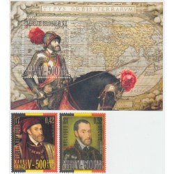 España Spain Emisión conjunta 2000 Bélgica-España Carlos V MNH España Spain Emisión conjunta 2000 Bélgica-España Carlos V MNH