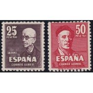 España Spain 1015/16 1947 Falla y Zuloaga MNH