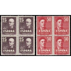 España Spain 1015/16 1947 Falla y Zuloaga Bl.4 MNH España Spain 1015/16 1947 Falla y Zuloaga Bl.4 MNH