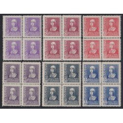 España Spain 855/60 1938 - 1939 Isabel la Católica Bl.4 MNH