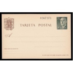 España Spain Entero Postal ( tarjeta ) 90 1962 Franco España Spain Entero Postal ( tarjeta ) 90 1962 Franco