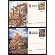 España Spain Entero Postal ( tarjeta ) 111/12 1975 Turismo Cuenca Jaén