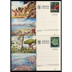 España Spain Entero Postal ( tarjeta ) 115/16 1977 Turismo Gran Canaria Tenerife