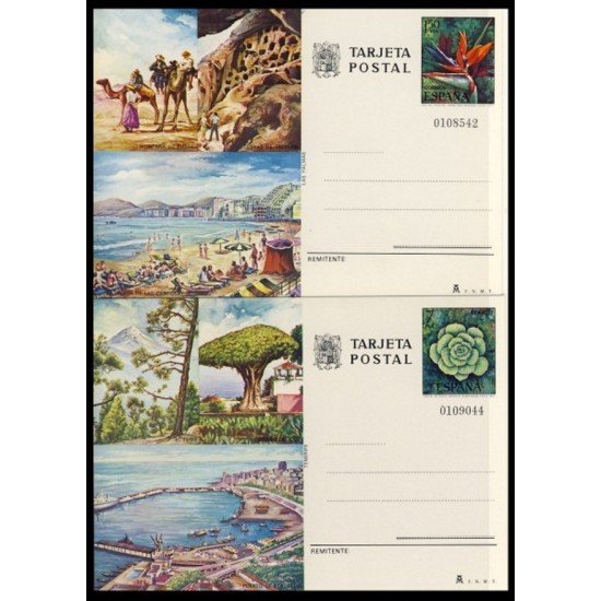 España Spain Entero Postal ( tarjeta ) 115/16 1977 Turismo Gran Canaria Tenerife España Spain Entero Postal ( tarjeta ) 115/16 1977 Turismo Gran Canaria Tenerife
