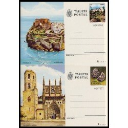 España Spain Entero Postal ( tarjeta ) 125/26 1981 Turismo Castellón Huesca España Spain Entero Postal ( tarjeta ) 125/26 1981 Turismo Castellón Huesca
