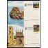 España Spain Entero Postal ( tarjeta ) 125/26 1981 Turismo Castellón Huesca