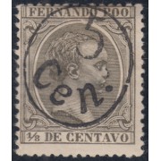 Fernando Poo 40 1896 - 1900 Alfonso XIII MH