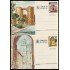 España Spain Entero Postal ( tarjeta ) 133/34 1983 Turismo Ávila Lugo