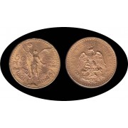 México Mejico 50 pesos mejicanos 1945 oro Au México Mejico 50 pesos mejicanos 1945 oro Au