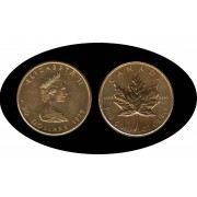 Canada 50$ Maple life 1979 1 onza de oro puro 999 gold