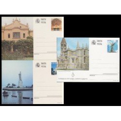 España Spain Entero Postal ( tarjeta ) 160/62 1996 Turismo Valladolid Lleida Huelva España Spain Entero Postal ( tarjeta ) 160/62 1996 Turismo Valladolid Lleida Huelva
