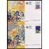 España Spain Entero Postal ( tarjeta ) 171/72 2005 Los Lunnis