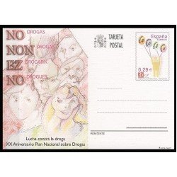 España Spain Entero Postal ( tarjeta ) 175 2006 XX Aniversario Plan Nacional Drogas España Spain Entero Postal ( tarjeta ) 175 2006 XX Aniversario Plan Nacional Drogas