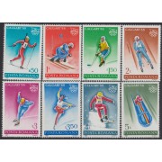 Rumanía Romania 3782/89 1987 JJOO Calgary Winter Olympics Deportes Sports MNH 
