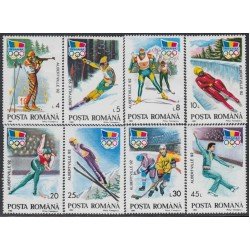 Rumanía Romania 3985A/85H 1992 JJOO Albertville Winter Olympics Deportes Sports MNH Rumanía Romania 3985A/85H 1992 JJOO Albertville Winter Olympics Deportes Sports MNH