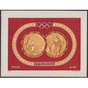 Rumanía HB 51 1961 Medalllas Olímpicas Olympic medals JJOO Sport Deportes  NH 