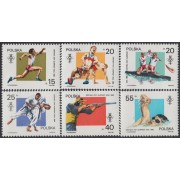 Polonia Poland 2956/61 1988 JJO Seul Olympic games Deportes Sports - MNH 